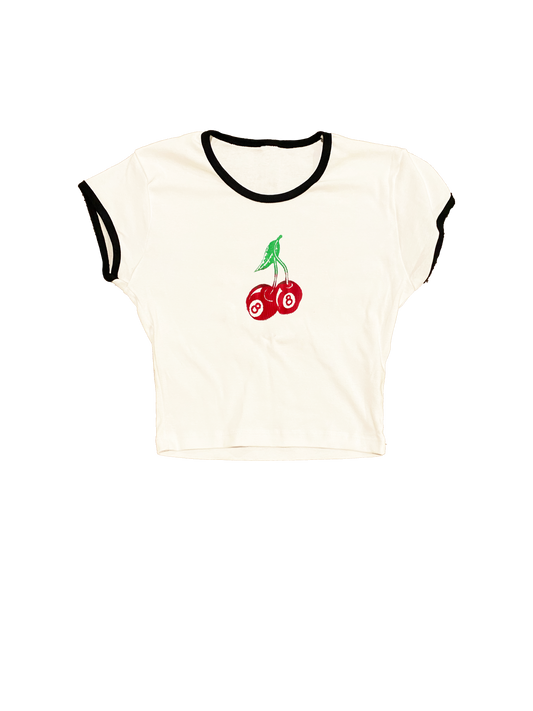 ‘CHERRY 8 BALL’ BABY T