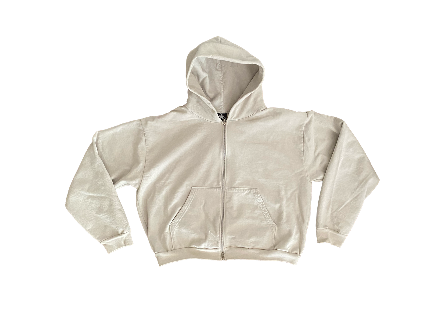 THE CROP ZIP-UP HOODIE