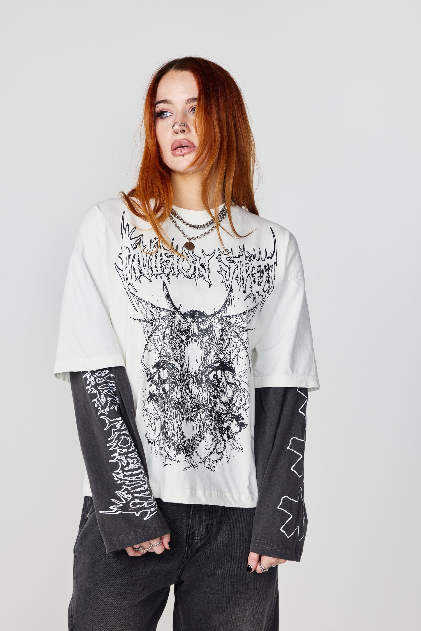 THE 'DARKTHRONE' LAYERED T