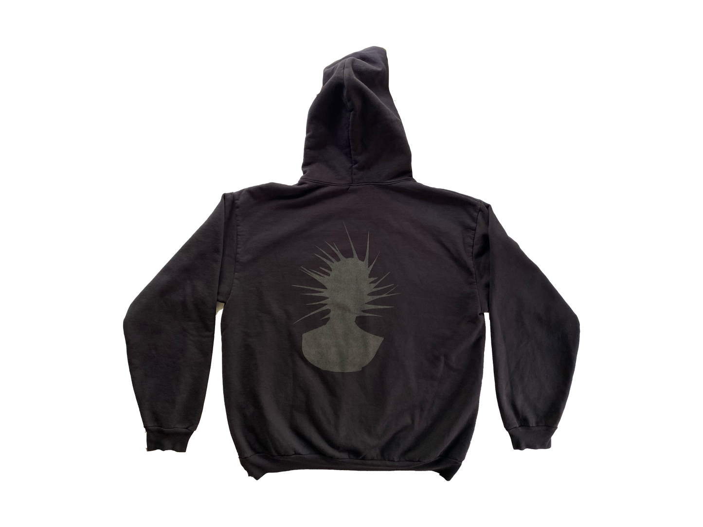 BLACK METAL STREET REFLECTIVE HOODIE