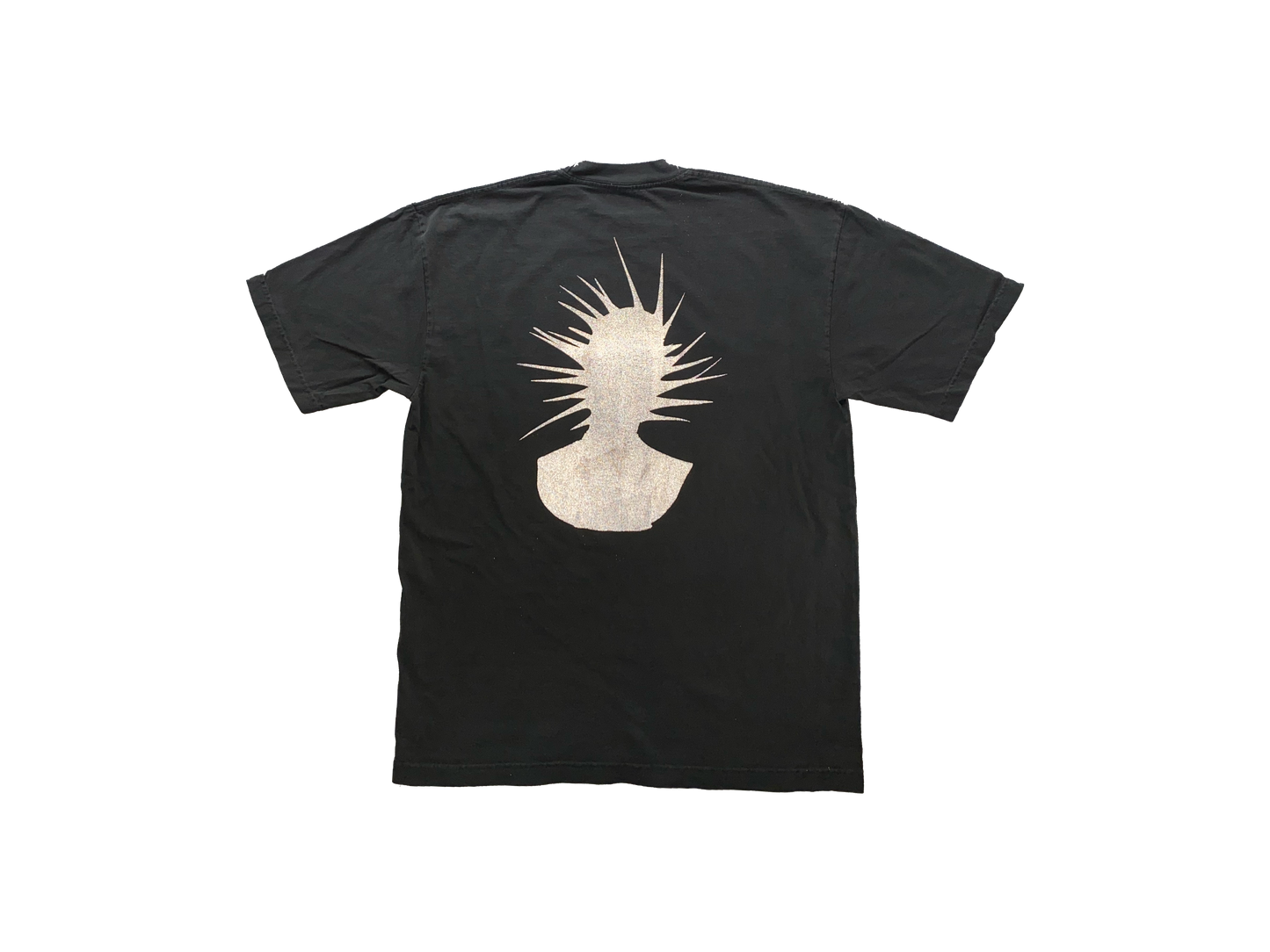 BLACK METAL STREET 3M REFLECTIVE T