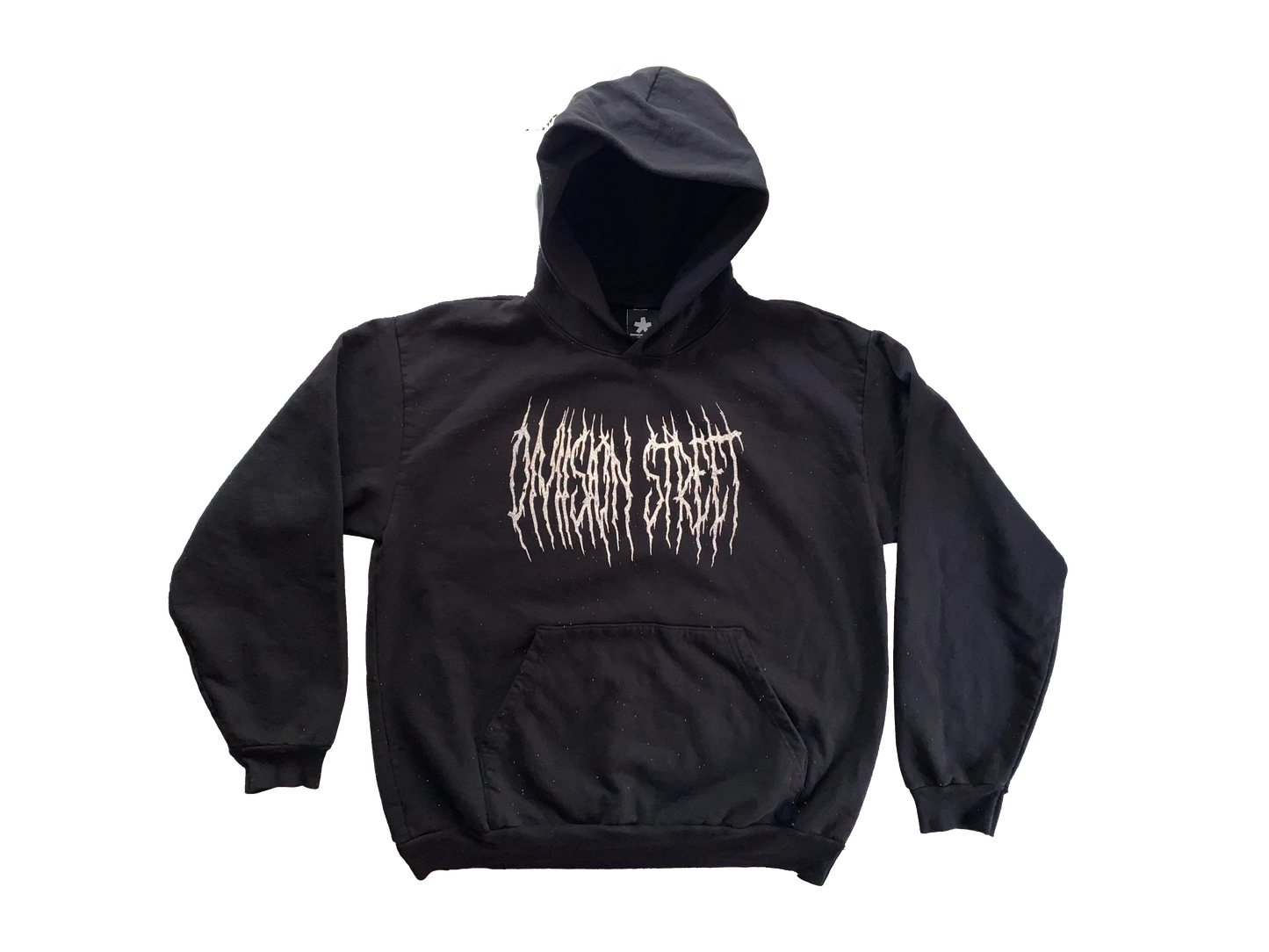 BLACK METAL STREET REFLECTIVE HOODIE